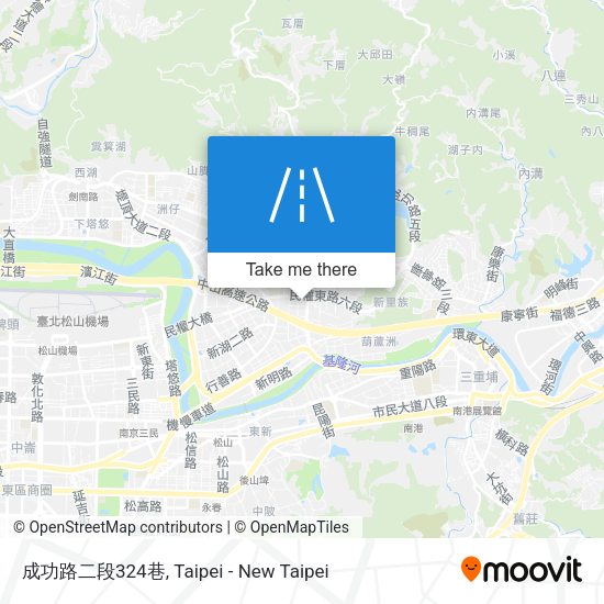 成功路二段324巷地圖