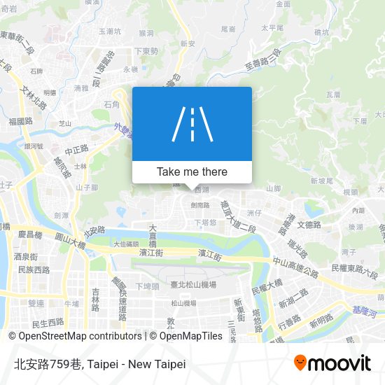 北安路759巷 map