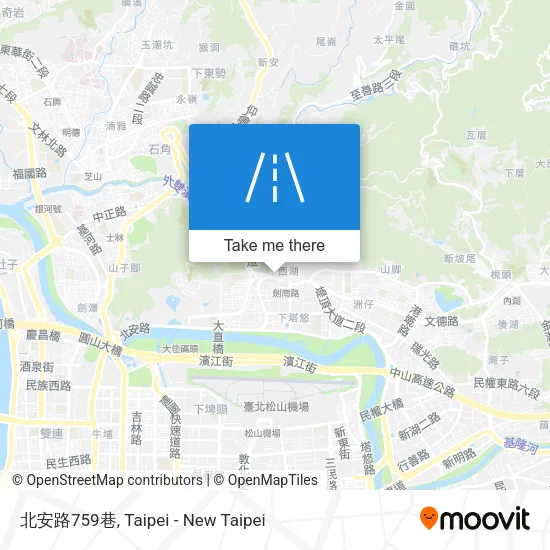北安路759巷地圖