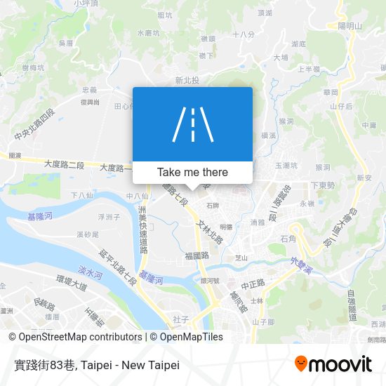 實踐街83巷 map