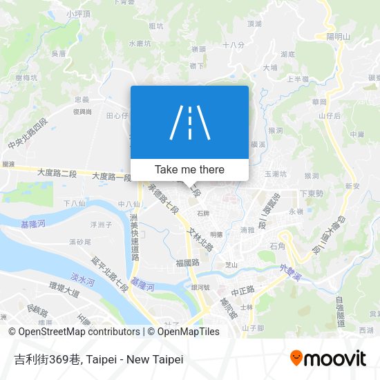 吉利街369巷地圖