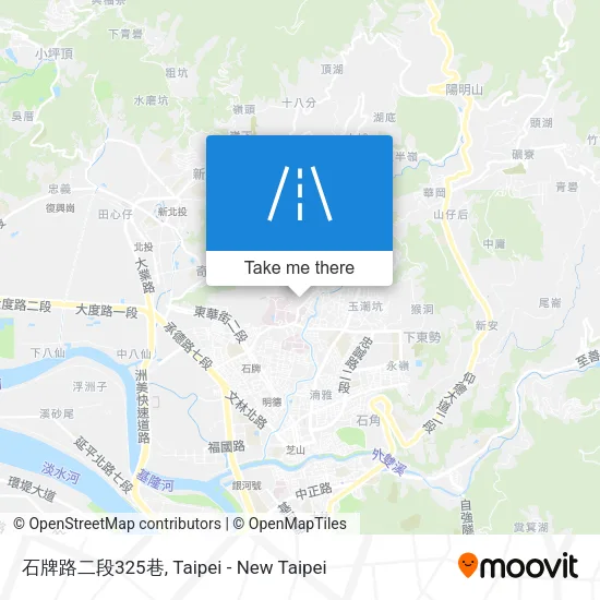 石牌路二段325巷 map
