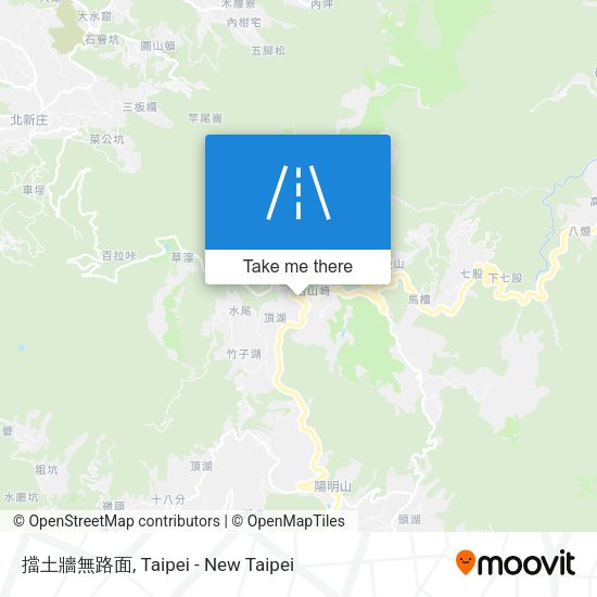 擋土牆無路面 map