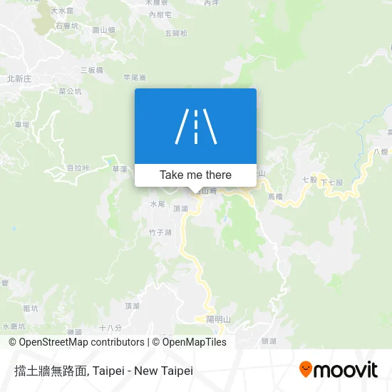 擋土牆無路面 map