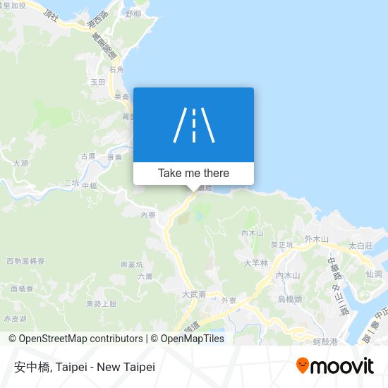 安中橋 map