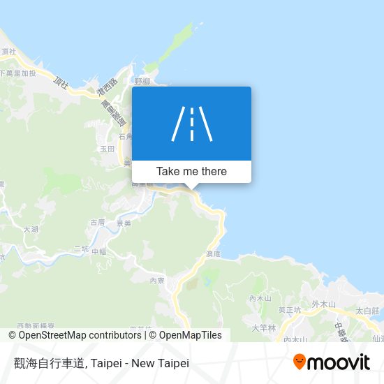 觀海自行車道 map