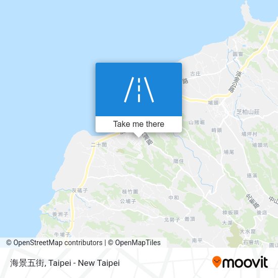海景五街地圖