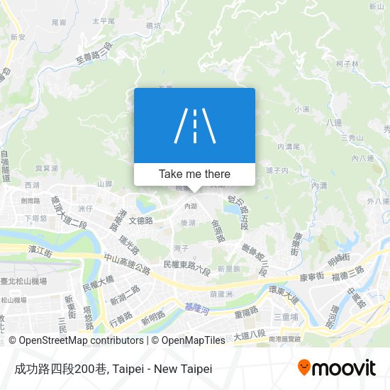 成功路四段200巷 map