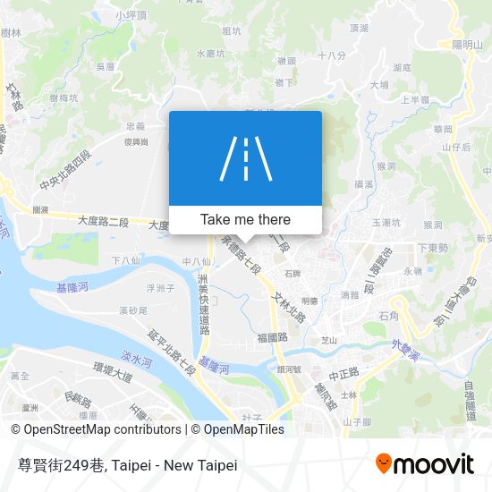 尊賢街249巷地圖
