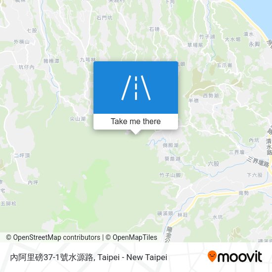 內阿里磅37-1號水源路地圖