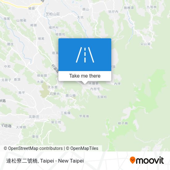 連松寮二號橋地圖