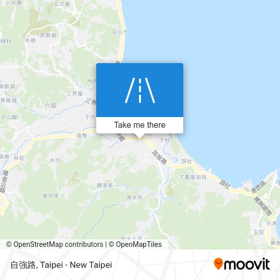 自強路 map