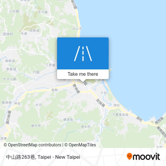 中山路263巷地圖