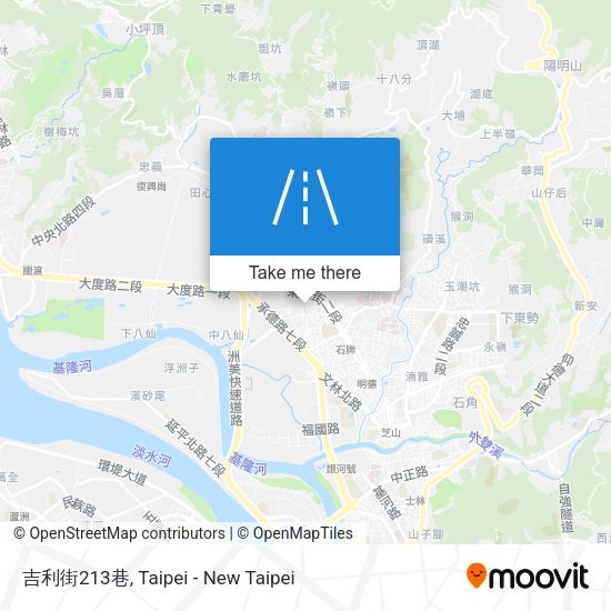 吉利街213巷地圖