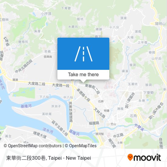 東華街二段300巷地圖