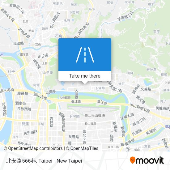 北安路566巷 map