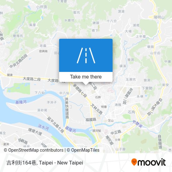 吉利街164巷地圖