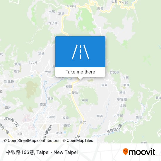 格致路166巷地圖