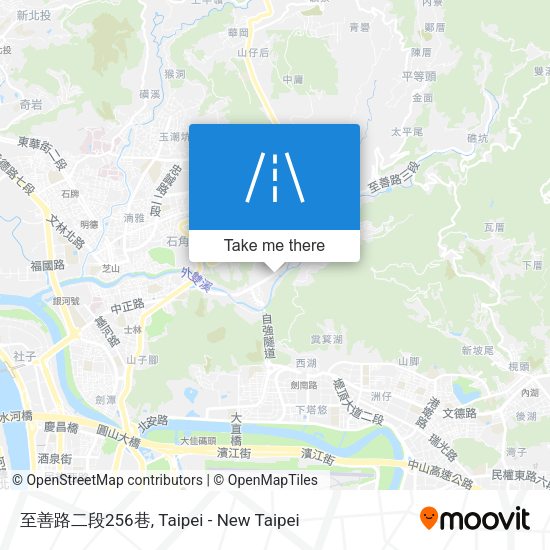 至善路二段256巷地圖