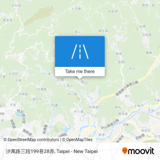 汐萬路三段199巷28弄地圖
