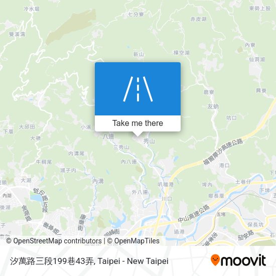 汐萬路三段199巷43弄地圖