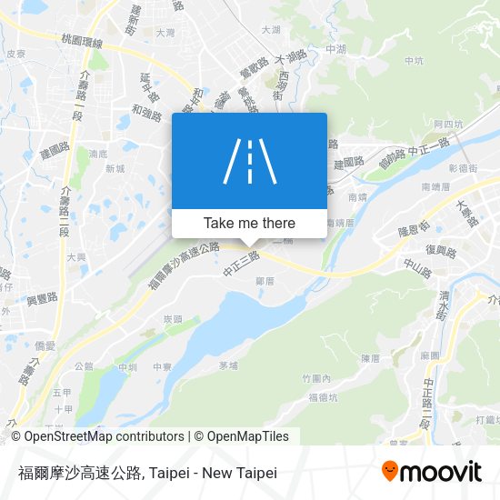 福爾摩沙高速公路地圖