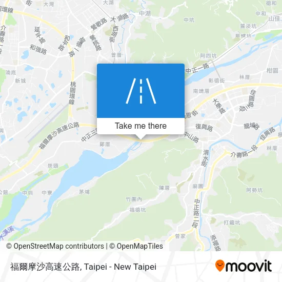 福爾摩沙高速公路 map