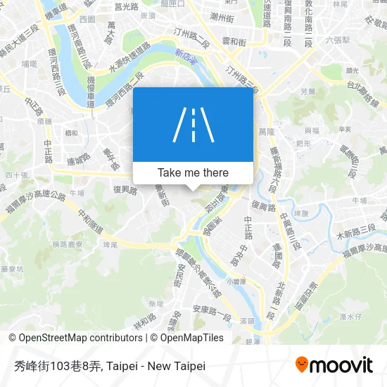 秀峰街103巷8弄地圖