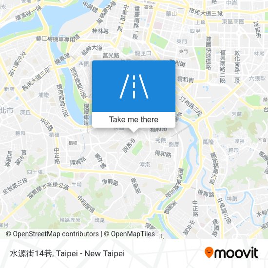 水源街14巷地圖