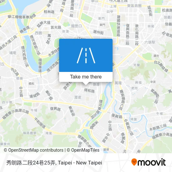 秀朗路二段24巷25弄地圖