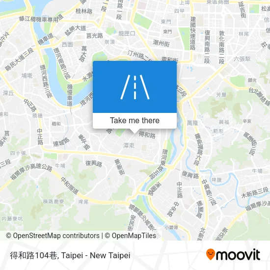 得和路104巷地圖