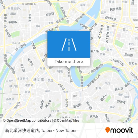 新北環河快速道路 map