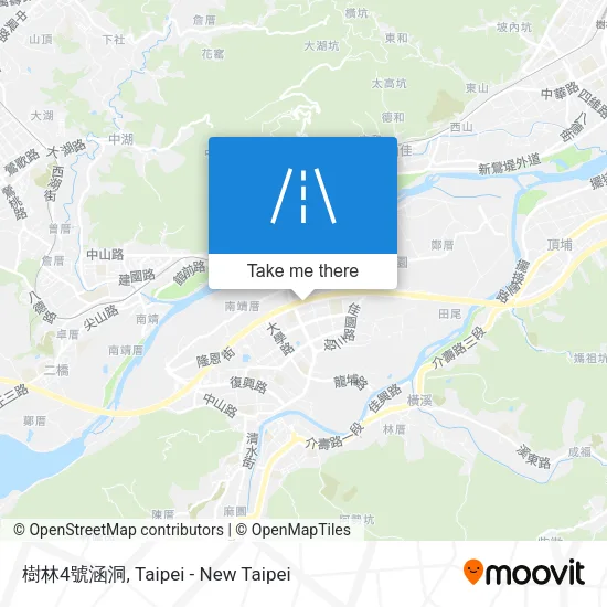 樹林4號涵洞地圖
