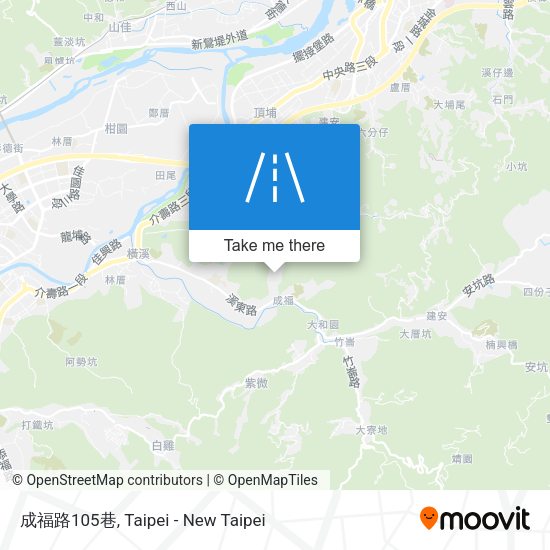 成福路105巷地圖