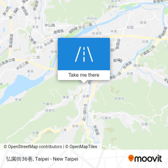弘園街36巷地圖