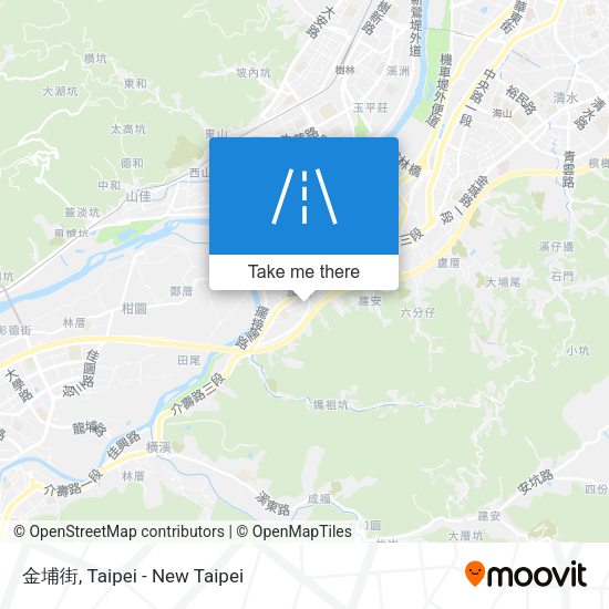 金埔街 map