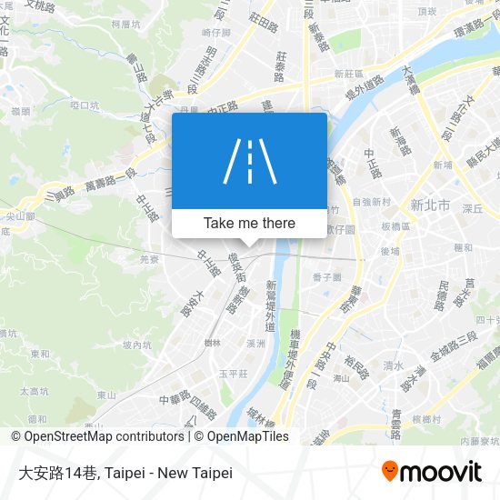 大安路14巷 map