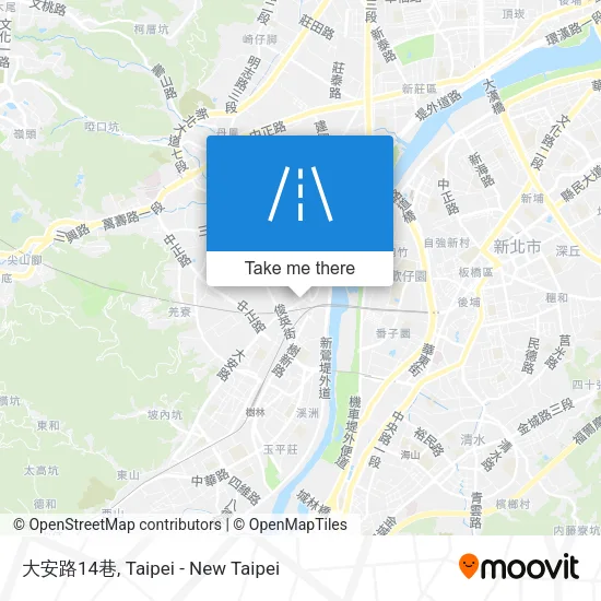 大安路14巷 map