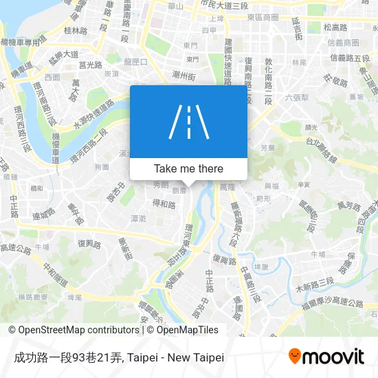 成功路一段93巷21弄地圖