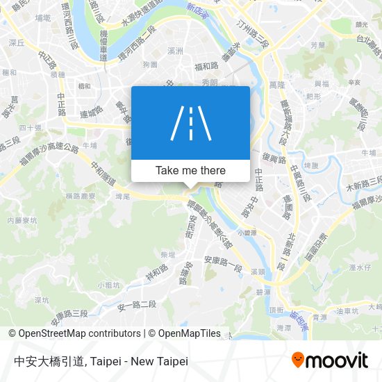 中安大橋引道 map