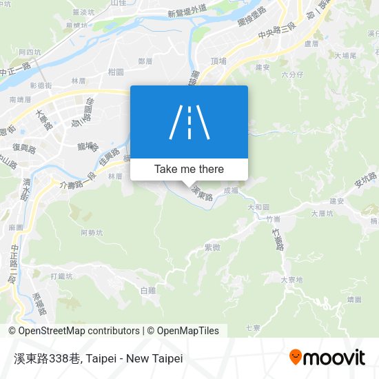 溪東路338巷地圖