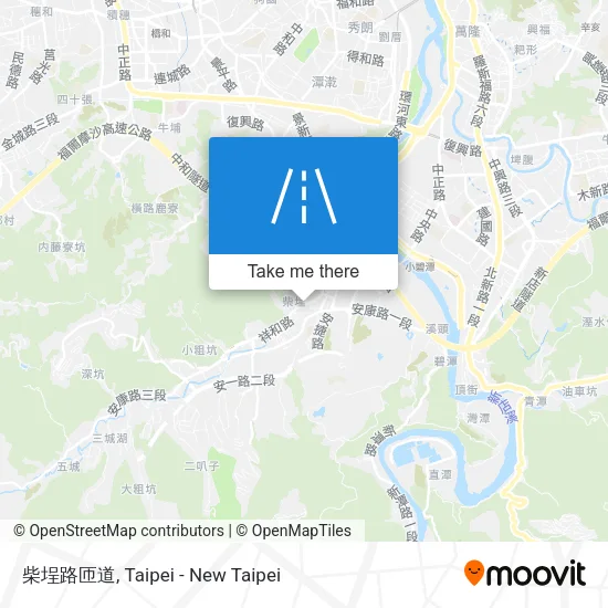 柴埕路匝道 map