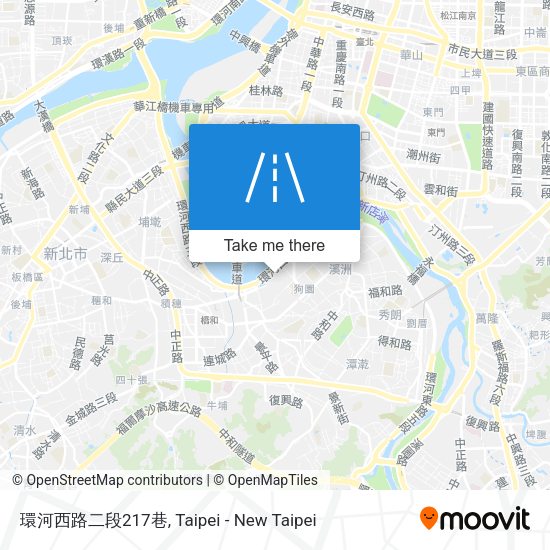 環河西路二段217巷地圖