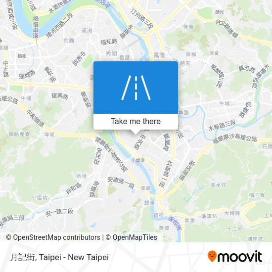 月記街 map