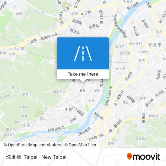 珠廉橋地圖