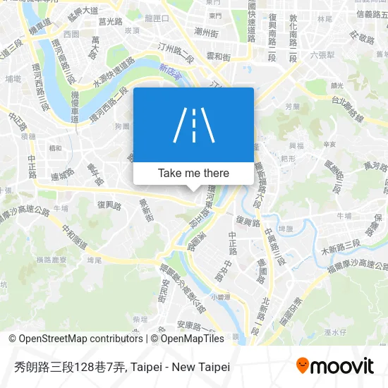 秀朗路三段128巷7弄地圖