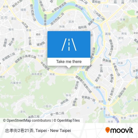忠孝街2巷21弄地圖