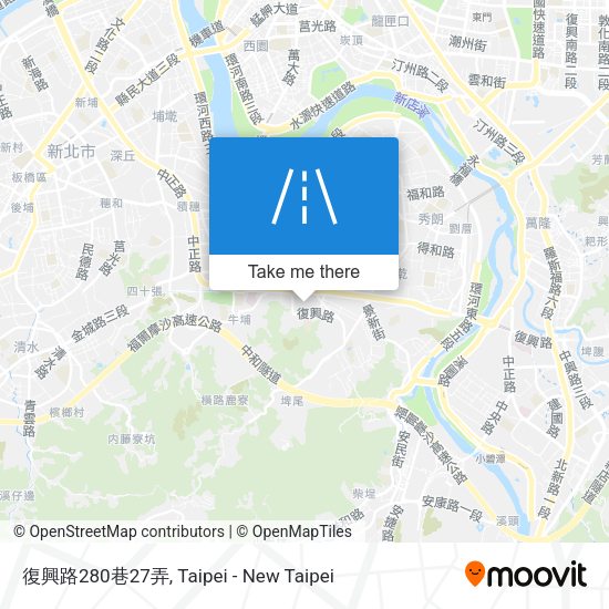 復興路280巷27弄地圖