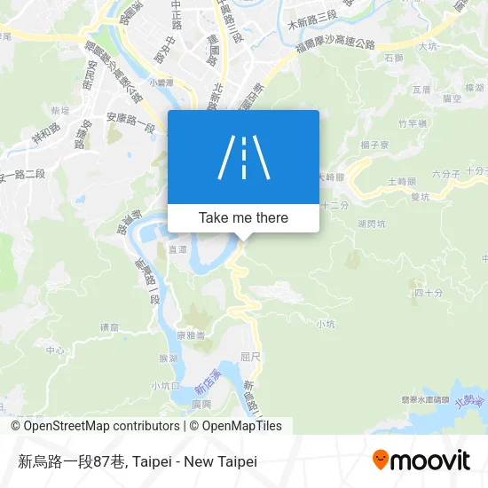 新烏路一段87巷 map