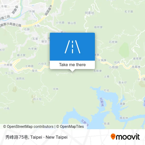 秀峰路75巷地圖